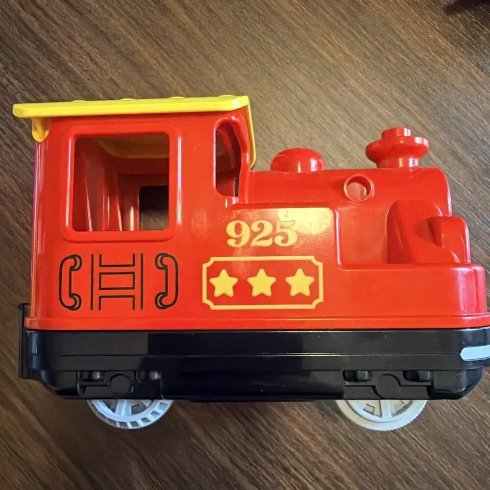LEGO Duplo 10874 Motorized Train #925 w/ Track Pieces , Figures & Action Bricks